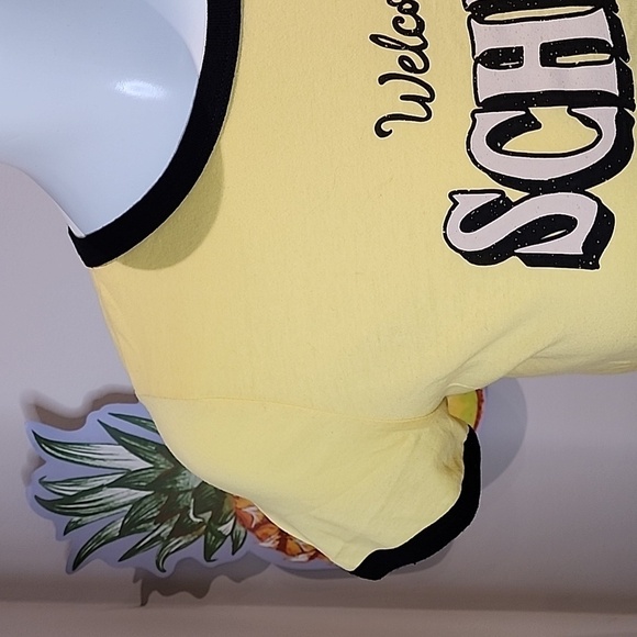 Torrid - Schitt's Creek Classic Fit Cotton Crew Tee in Sundress Yellow​​​​​ - Picture 3 of 13
